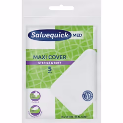 Maxi patches>> Salvequick < Association de jeûne stérile Respirant Souple et flexible Maintien en sécurité grâce à l'adhésif  ...