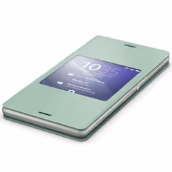 Sony 1287-5636, Folio, Sony, Sony Xperia Z3, Vert, Argent