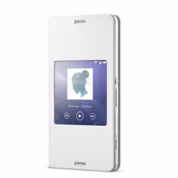 Sony 1287-5830, Folio, Sony, Sony Xperia Z3 Compact, Blanc