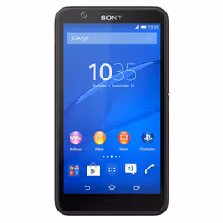 Sony Xperia E4, 12,7 cm (5"), 1 Go, 8 Go, 5 MP, Android 4.4.4, Noir
