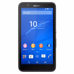 Sony Xperia E4 3G Micro-USB B 1 Go 8Go Noir