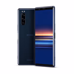 Sony Xperia 5, 15,5 cm (6.1"), 6 Go, 128 Go, 12 MP, Android 9.0, Bleu