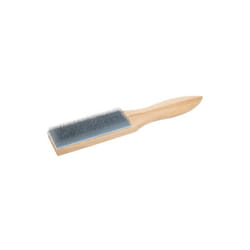 Carde pour lime en fil d'acier, avec manche en bois, 240 mm - Bahco