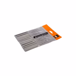 BAHCO - Jeu de limes aiguilles, sans manche, coupe nette, 140 mm - 12 pcs Caractéristiques principales de ce produit : Jeu de ...