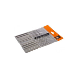 Bahco - Jeu de limes aiguilles, sans manche, coupe nette, 140 mm - 12 pcs