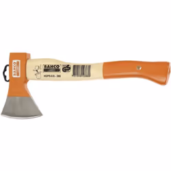 Informations techniques Longueur : 400 mm Poids : 1260 g Hache, manche en frêne, 1,25 0G, 400mm Hache universelle pour le bri ...