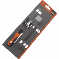 Kit affutage manuel complet 168-COMBI-4.0-6922 comprenant : 2 limes rondes 4mm pour chaînes de tronçonneuses (3/8LP et ¼), un ...