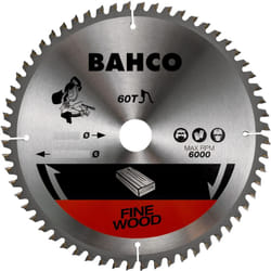 Lame de scie circulaire 250x30/25/20/16mm 60 dents pour le bois avec scies à onglets
