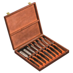 Bahco - set de deux-pieds, 6,10,12,16,18,25,32,36 mm, en boîte en bois 424P-S8-EUR
