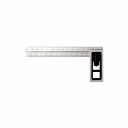 Bordure carrée ajustable de 100x70 mm . Règle en acier graduée avec butée amovible et mobile. Il a une tolérance selon la nor ...
