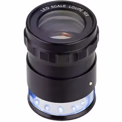 Loupe d'atelier avec échelle et éclairage LED 10x /25-20 mmLoupe de mesure avec échelle et éclairage LED⭐⭐⭐⭐⭐✅Loupe de mesure ...