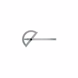 LIMIT 25480203 PROTRACTOR ANGLES 2548-120 Le rapporteur de 120 mm est équipé d’un disque circulaire d’un pas de 0 à 180º dans ...
