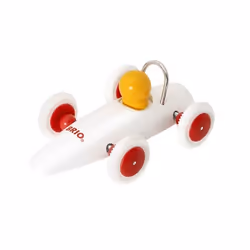 BRIO Assortiment de voitures de course, Voiture, 1 an(s), Bois, Rouge, Blanc, Jaune
