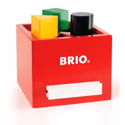 BRIO Boîte à formes rouge