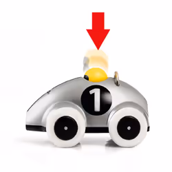 BRIO Voiture de course push and go, Special Edition
