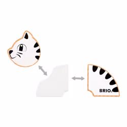 BRIO Chien et chat magnétiques