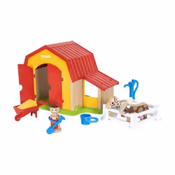 BRIO 30398, Construction, Farm, 1,5 an(s), Multicolore, Bois