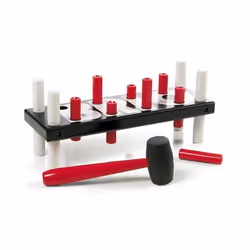 BRIO Tap'Tap noir, 1 an(s), Bois, Noir, Rouge, Blanc
