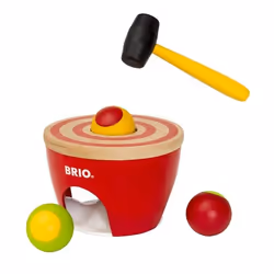 BRIO Jeu à marteler, 1,5 an(s), Bois, Multicolore