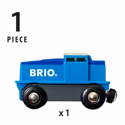BRIO Locomotive de fret bleue