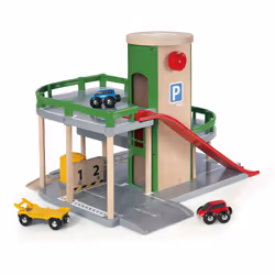 BRIO Garage rail / route, Garage, Travel, 0,3 an(s), Multicolore