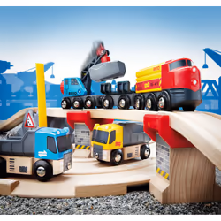 BRIO Ciruit rail route transport de roches - Vue supplémentaire 8