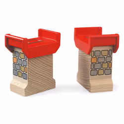 BRIO Supports de pont, Pièce de rechange, 0,3 an(s), Rouge