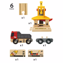 BRIO Grue de chargement de marchandises