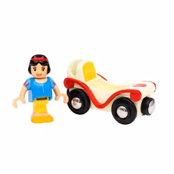 BRIO Blanche-Neige wagon/Disney Princesses, 3 an(s), Bleu, Jaune