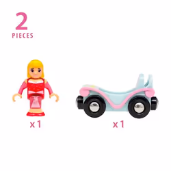 BRIO Disney Princess Sleeping Beauty & Wagon pièce pour modèle à l'échelle et accessoires