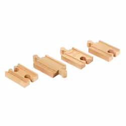 BRIO Mini rails droits, Partie de la piste, 0,3 an(s), Bois