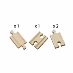 BRIO Mini rails droits