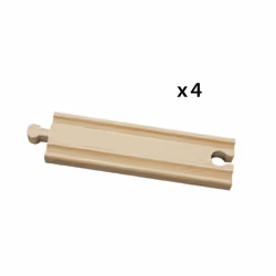 BRIO Rails moyens droits - 144 mm