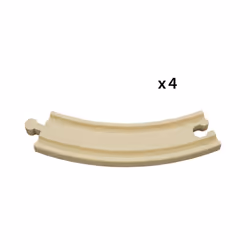 BRIO Grands rails courbes - 170 mm