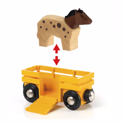 BRIO Train des animaux de la ferme