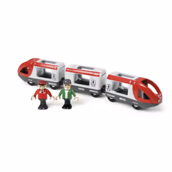 BRIO Train de voyageurs, Garçon/Fille, Plastique, Travel, 5 pièce(s), 0,3 an(s), Multicolore