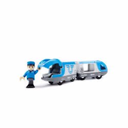 BRIO Train de voyageurs à pile, 0,3 an(s), Batteries requises, Multicolore