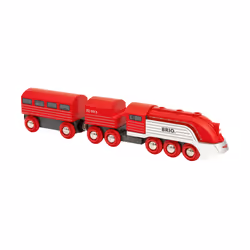 BRIO Le train aérodynamique, Train, 0,3 an(s), Rouge