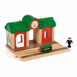 BRIO Gare à enregistreur vocal