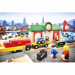BRIO Gare à enregistreur vocal