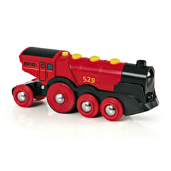 BRIO Locomotive rouge puissante à piles