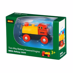 BRIO Locomotive à pile bidirectionnelle jaune