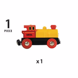 BRIO Locomotive à pile bidirectionnelle jaune - Vue supplémentaire 4