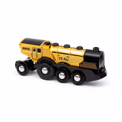 BRIO Goldene Batterielok mit Licht und Sound - Vue supplémentaire 5