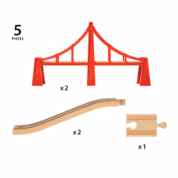 BRIO Double pont suspendu