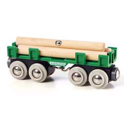 BRIO Wagon convoyeur de bois, 0,3 an(s), Multicolore
