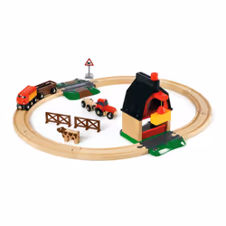 BRIO Circuit de la ferme, Train, Countryside, 0,3 an(s), Multicolore
