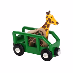 BRIO Wagon Girafe, Bus, Explore, 0,3 an(s), Vert