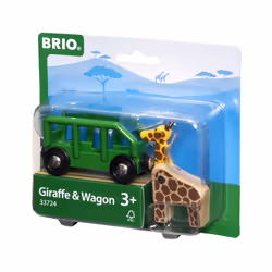 BRIO Wagon Girafe