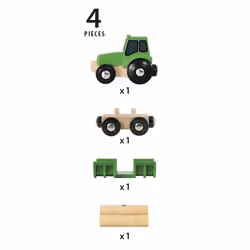 BRIO Tracteur et remorque